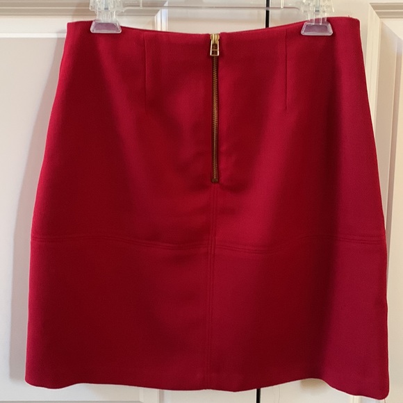 Ann Taylor Ruby Red Petite Skirt Size 4P - Picture 11 of 11